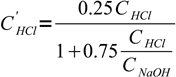 acid-base-titration-curve-calculation, eq. 12